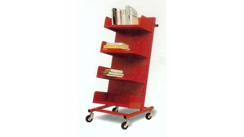 4 shelves book trolley 4 shelves book trolley