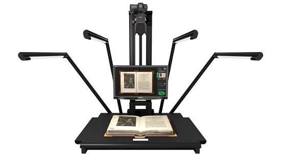 Scanner Metis EDS- Gamma Scansionare Libri Velocemente | Migliori Scanner a3 | Scanner Planetario Professionale