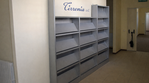 ESPOSITORI RIVISTE E LIBRI