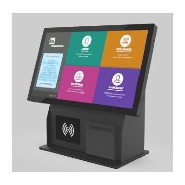 SELFCHECK COMPACT I dispositivi di autoprestito sono il biglietto da visita della biblioteca: quindi sia il design che la funzionalità devono essere perfetti. Il Selfcheck Compact EKZ offre molte possibilità sia nel design che nella fu